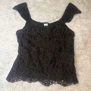 Anne-klein Women's Black Blouse